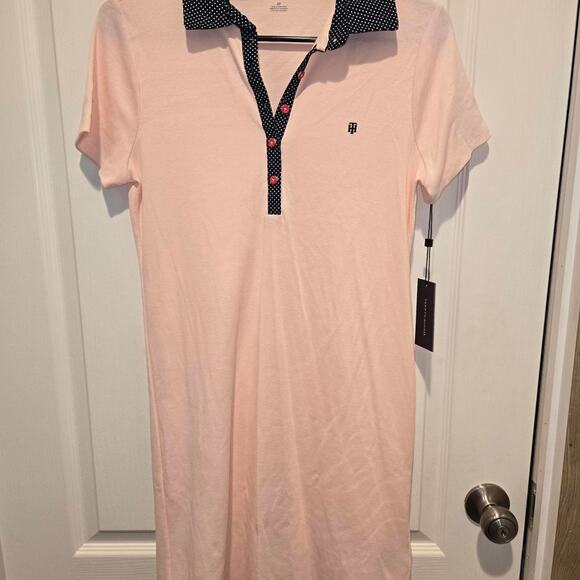 Tommy Hilfiger pink polo dress - Picture 1 of 5
